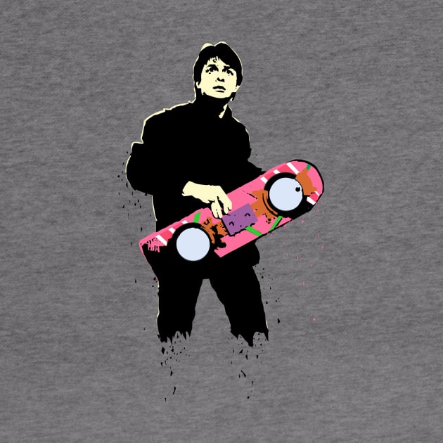 Back to the future Marty Mcfly Hover board by POPITONTHEWALL